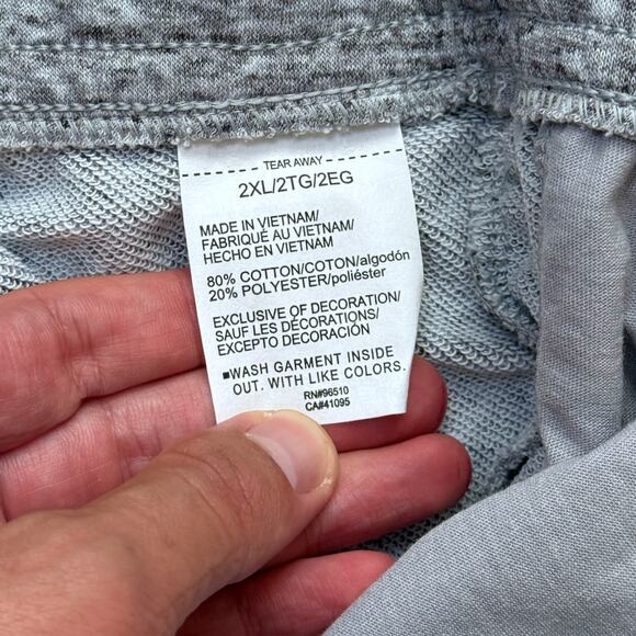 Under Armour UA Project Rock Terry Men's 5" Shorts Gray Size XXL NWT - Picture 8 of 10